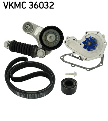 SKF VKMC 36032 Pompa acqua + Kit cinghia Poly V